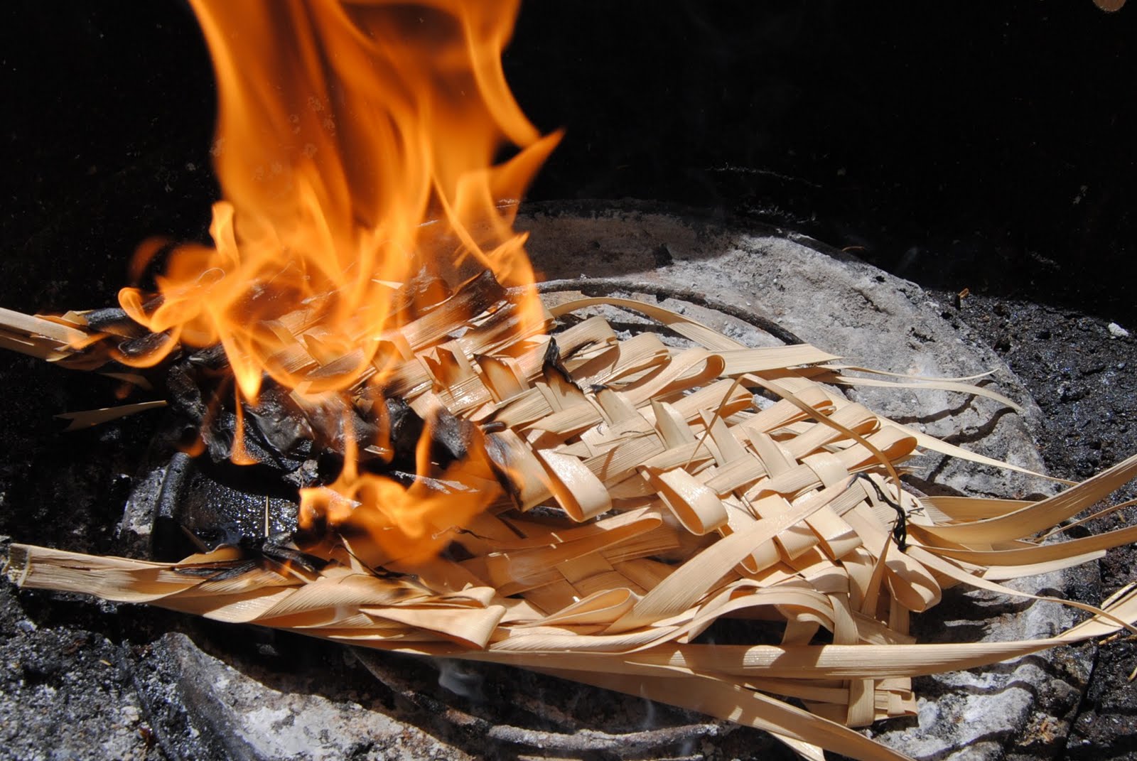 T&iacute;nh biểu tượng của việc đốt l&aacute; đ&atilde; l&agrave;m ph&eacute;p để lấy tro trước Thứ Tư Lễ Tro